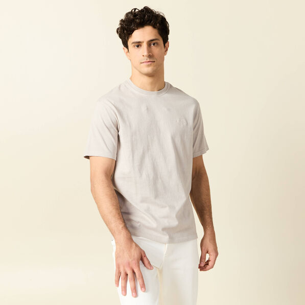 T-shirt manches courtes gris foncé homme