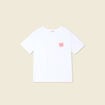 T-shirt manches courtes blanc femme