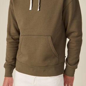 sweat a capuche double taupe homme Sweat à capuche doublé taupe homme