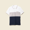 Polo manches courtes taupe homme
