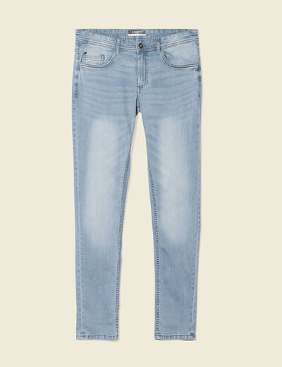 Jeans slim stretch longueur 34 denim used homme