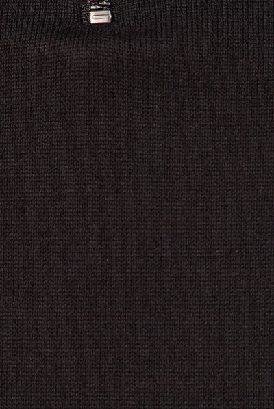 Pull manches longues noir homme