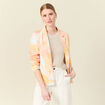 Veste blazer éco-responsable orange clair femme