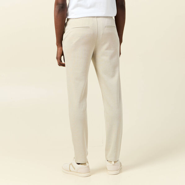 pantalon jogger elastique vert kaki homme Pantalon jogger élastiqué vert kaki homme