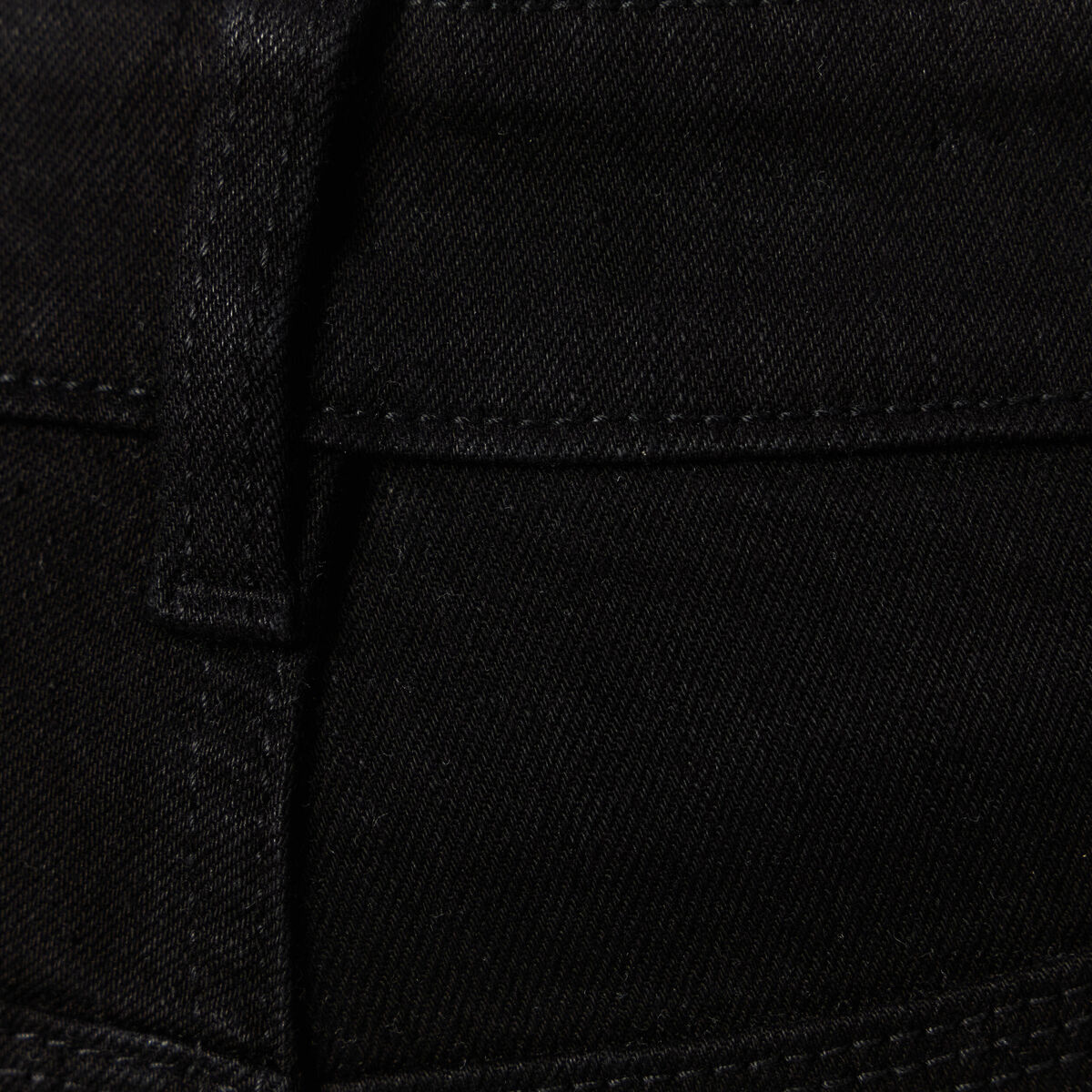 Jeans regular longueur 32 denim noir homme