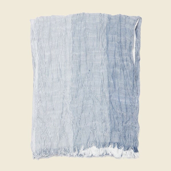foulard effet froisse bleu marine homme Foulard effet froissé bleu marine homme