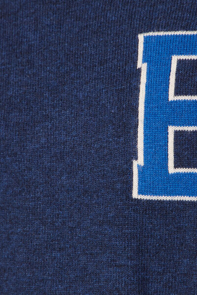 Pull éco-responsable bleu marine homme