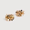 Boucles d'oreilles couleur or femme