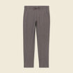 Pantalon chino jogger taupe homme