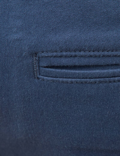 Short bleu fonc&eacute; homme