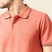 Polo éco-responsable rose homme