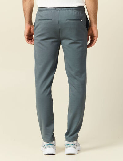 Pantalon chino jogger vert foncé homme