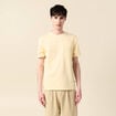 T-shirt manches courtes jaune homme