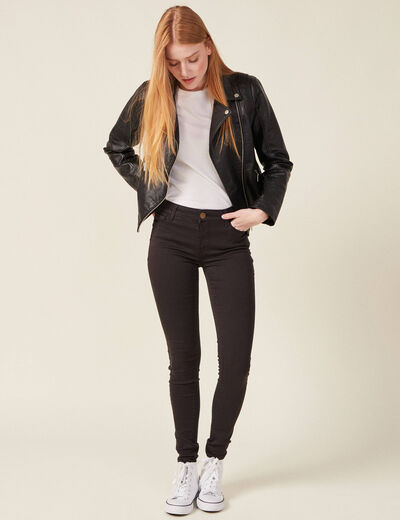Pantalon Audrey - skinny push up gris foncé femme