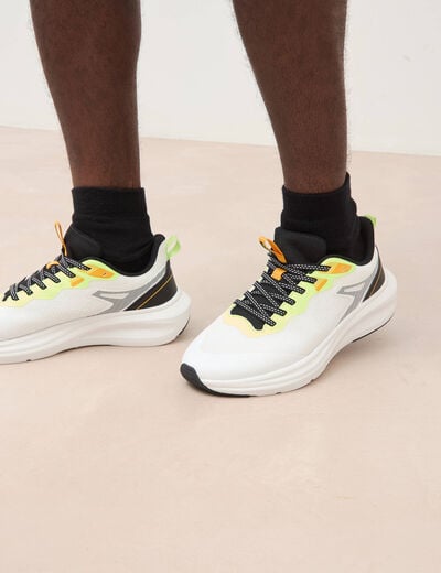 Basket blanc homme