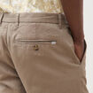 Pantalon chino taupe homme