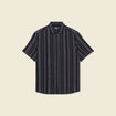 Chemise éco-responsable noir homme