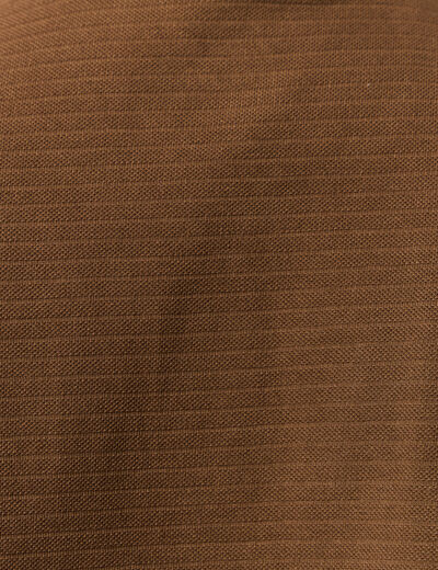 Polo éco-responsable marron homme