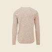 T-shirt en coton manches longues vert kaki homme