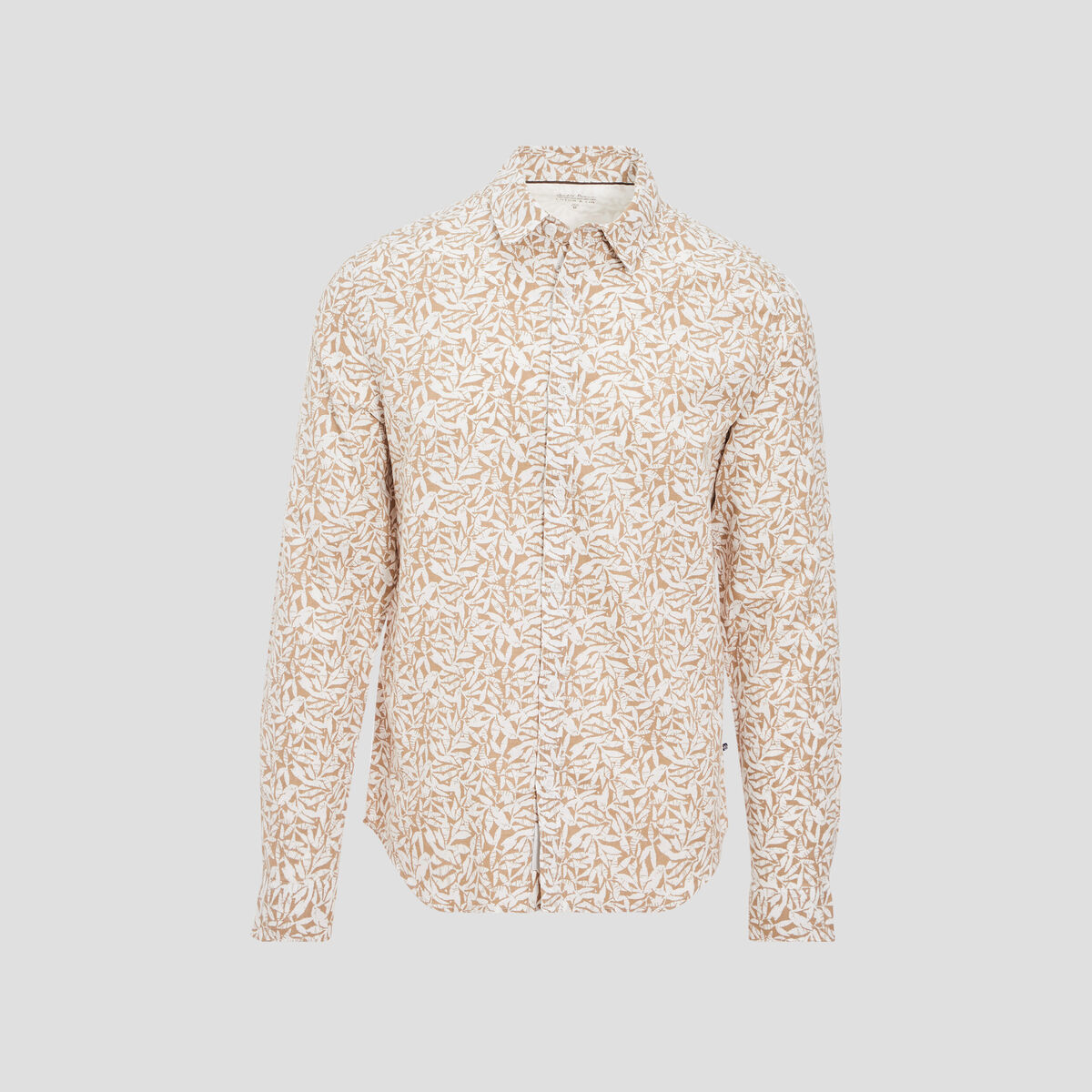 Chemise manches longues multicolore homme