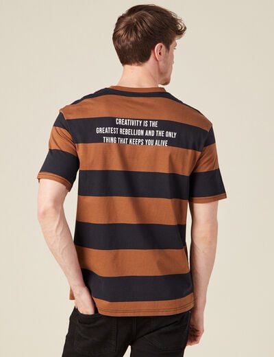 T-shirt manches courtes noir homme
