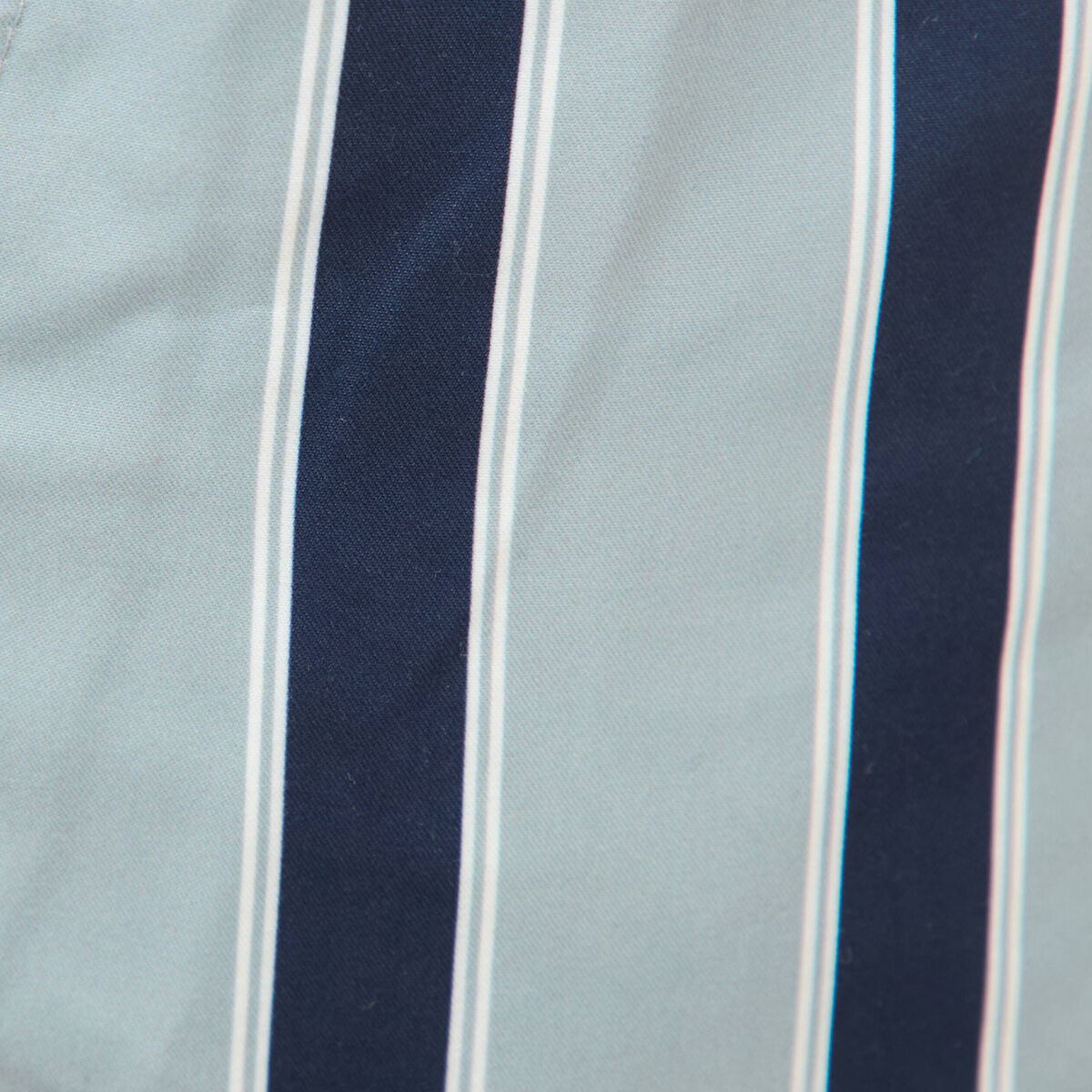 Maillot de bain ray&eacute; doubl&eacute; bleu gris homme