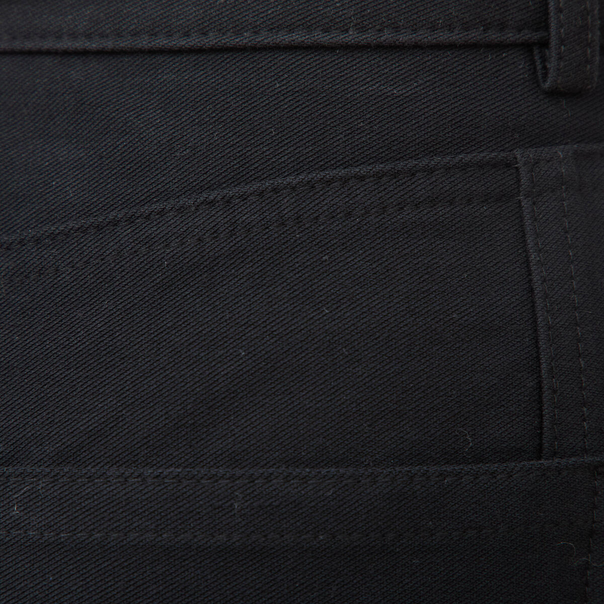 Pantalon coupe regular noir femme