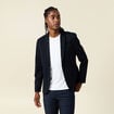 Veste blazer cintrée bleu marine homme