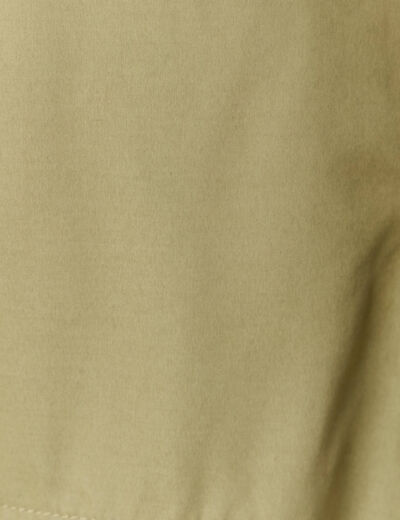 Parka longue à capuche vert kaki femme