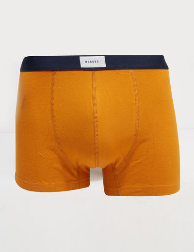Lot 3 boxers jaune moutarde homme