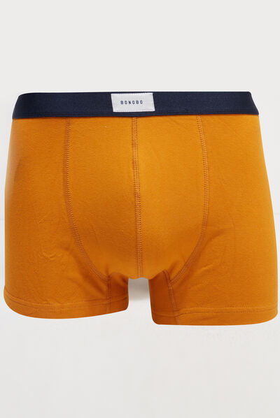 Lot 3 boxers jaune moutarde homme