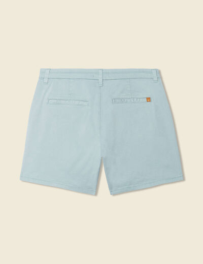 Short chino éco-responsable vert pastel femme