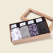Lot de 4 boxers noir homme