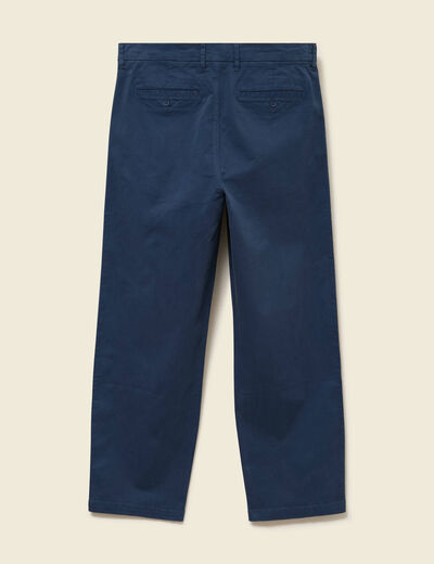 Pantalon bleu fonc&eacute; homme