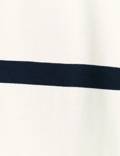 T-shirt manches courtes ecru homme