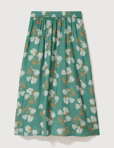 Jupe vert &eacute;meraude femme
