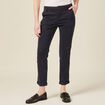 Pantalon chino Instinct bleu foncé femme
