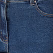 Jeans straight taille haute denim stone femme