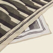 Foulard en coton beige fonce homme