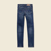 Jeans skinny push up 7/8ème denim brut femme