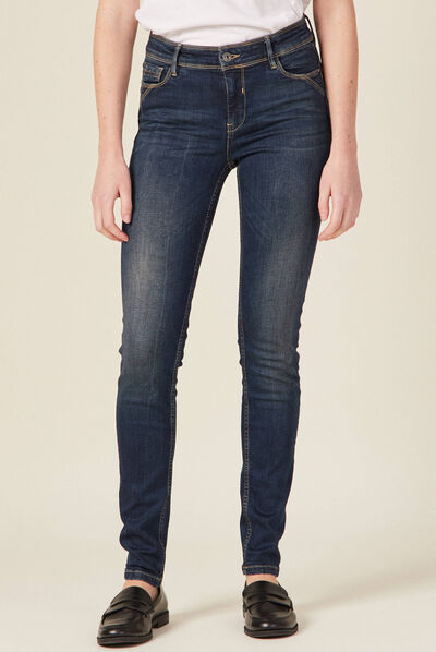 Jeans Marylin - skinny push up denim brut femme