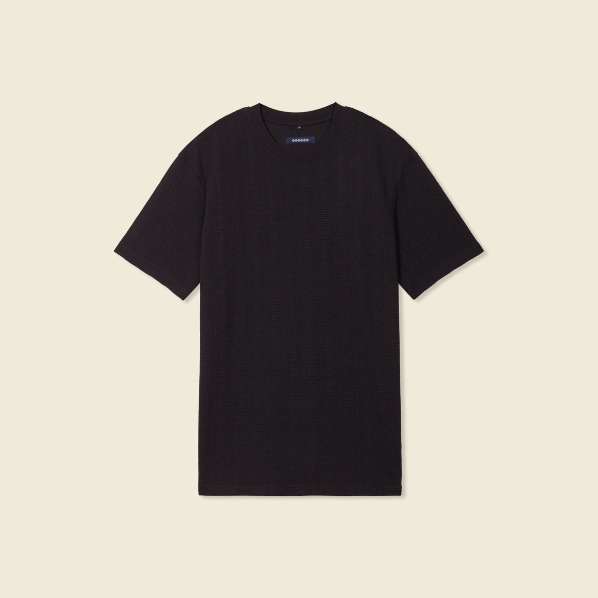T-shirt manches courtes noir homme