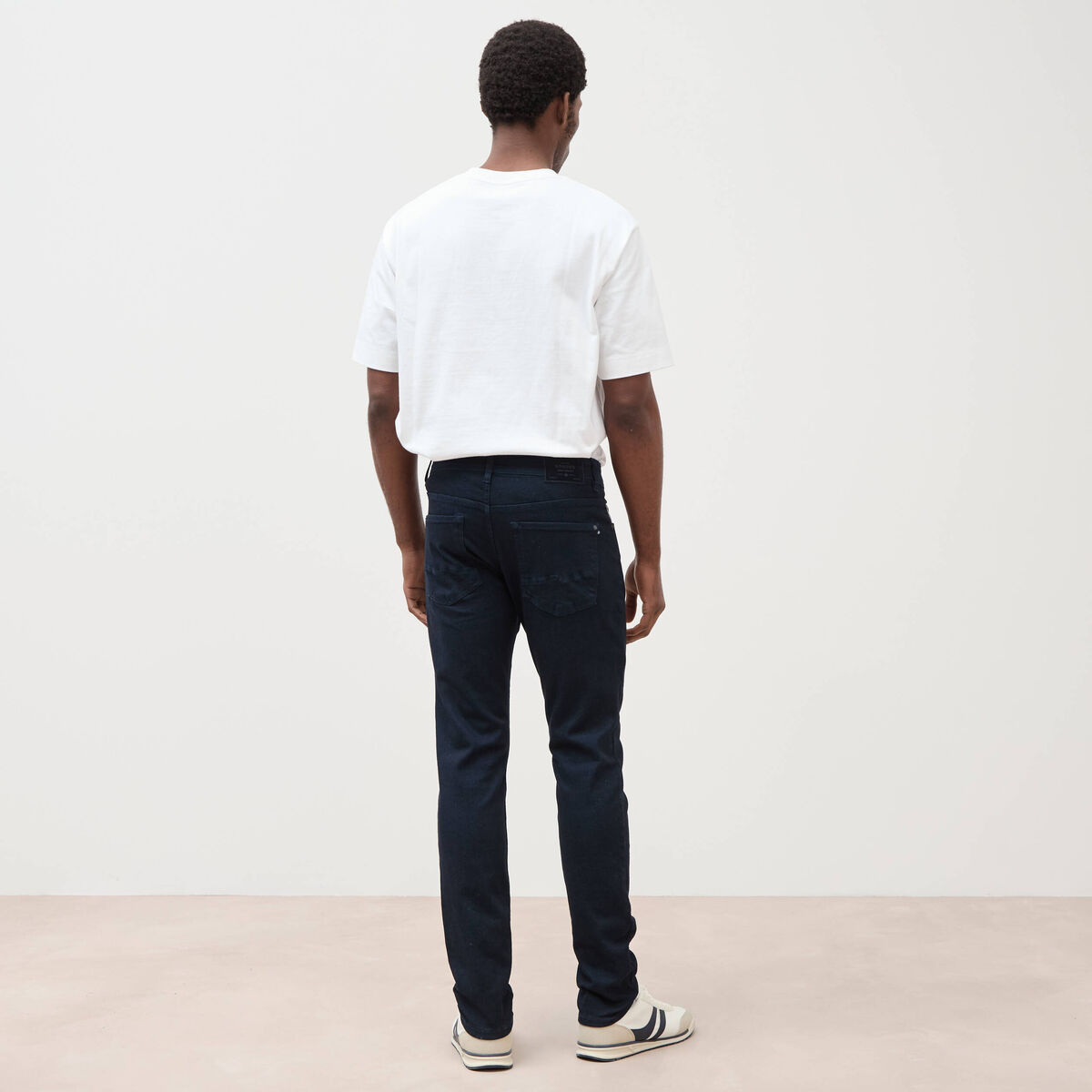 Jeans slim denim brut homme