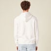 Sweat à capuche ecru homme