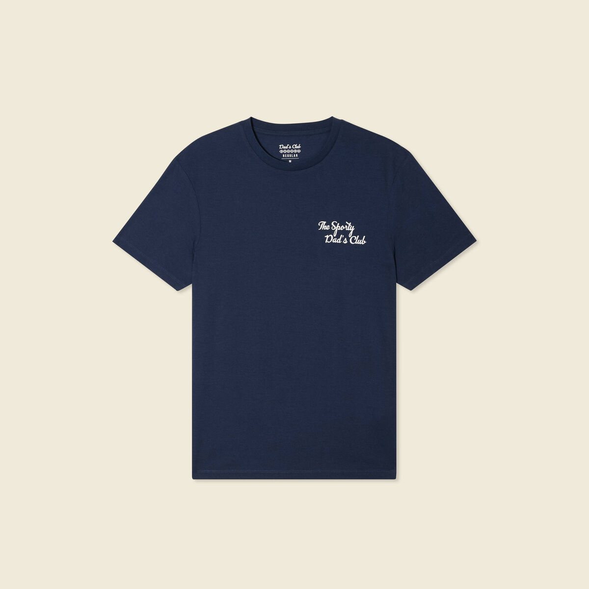 T-shirt manches courtes bleu marine homme