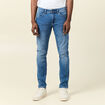 Jeans slim longueur 32 denim stone homme