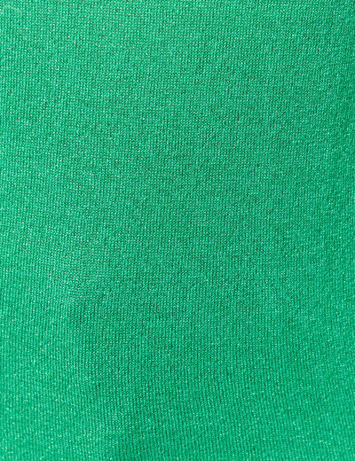 D&eacute;bardeur sans manches col rond vert femme