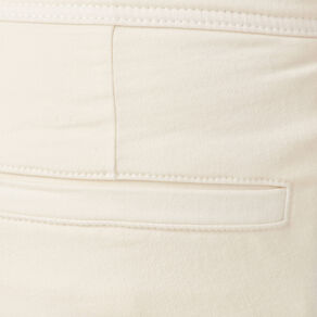 pantalon battle bas resserre ecru homme Pantalon battle bas resserré ecru homme