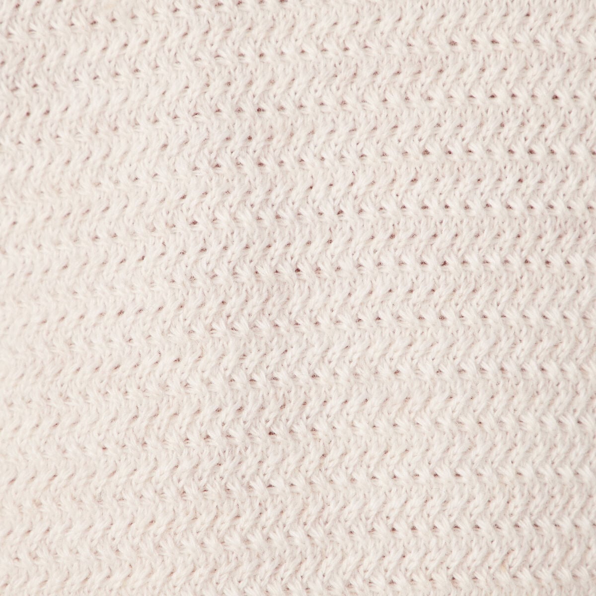 Pull manches longues col ch&acirc;le ecru homme