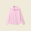 Chemise manches longues rose clair femme